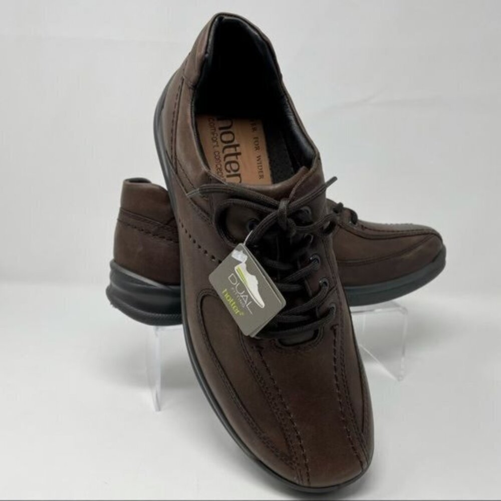 NWT Men’s Hotter Comfort “Lance” Brown ShoeSZ 11